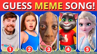 GUESS MEME & WHO'S SINGING🎤✅🎵 | ACCEPT QUIZ