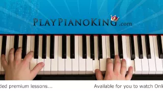 How to Play Just The Way You Are by Bruno Mars Piano Tutorial