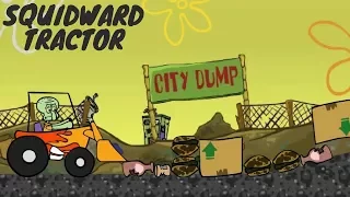 Squidward tractor lvl 1-9 | Funny Kids Games | Skalmar Ciągnik