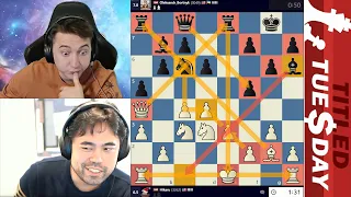 Titled Tuesday! Hikaru Nakamura vs Alexander Bortnyk