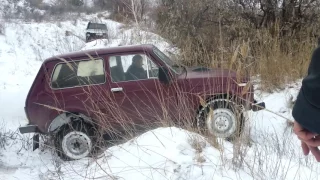 Возможности сток НИВЫ на бездорожье резина ВЛИ-5 часть 2