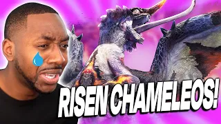 MHR Sunbreak • Risen Chameleos First Attempt.. [New Elder Dragon Variant Reaction]