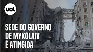 Guerra Rússia x Ucrânia: vídeo mostra ataque a sede do governo em Mykolaiv