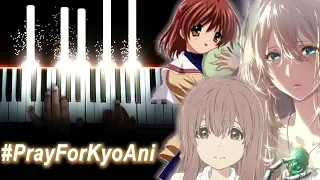 Kyoto Animation Tribute - Piano Medley (From 13 Anime) | 京都アニメーション火災 応援 ピアノメドレー // 13アニメ