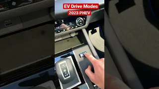 EV Drive modes on 23 PHEV Outlander #shorts