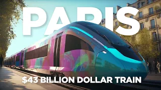 Paris $43 Billion FASTEST Underground Train