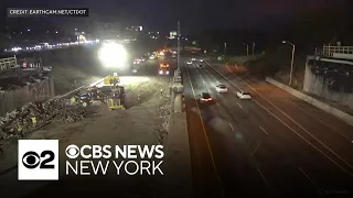 Northbound I-95 lanes reopen, southbound lanes remain closed