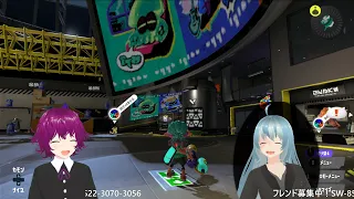 [#Vcot ] 自作AI秘書「窓付イルカ」配信テスト AIと一緒にスプラ配信！！ [#splatoon3 ]   [#スプラ3 ]