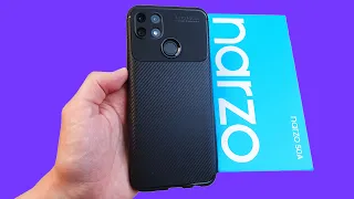 КАК Я ПРОКАЧАЛ REALME NARZO 50A - ЗАЩИТНОЕ СТЕКЛО И ЧЕРНЫЙ ЧЕХОЛ!