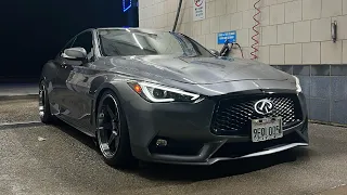 Infiniti Q60 Build Walkthrough & POV Day Drive