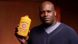 gold bond commercial "shake and tingle" featuring shaq