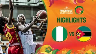 Nigeria - Mozambique | Game Highlights - FIBA Women's AfroBasket 2021