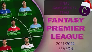 GW 17 | Final Team Ahead of  the Boxing Day Deadline | De bruyne in for Salah? FPL 2022/2023 season