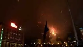 Новорічний Фейерверк на Майдані Новий 2014 рік!