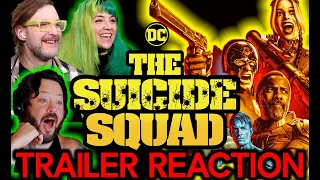 The Suicide Squad TRAILER REACTION! // Holy Sh*t! KING SHARK!!