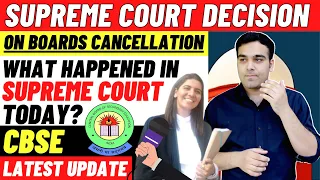 Supreme Court Decision Today on Boards Cancellation 😮🔥 #shorts #cbse