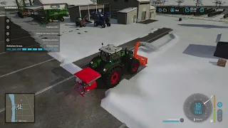 farming simulator 22 Heavy snow plowing 4k