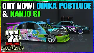 2 NEW CARS - DINKA POSTLUDE & DINKA KANJO SJ - Customization & Driving Test  | GTA 5 ONLINE