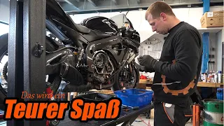 Mysteriöser Getriebeschaden | Suzuki GSXR 750 K7