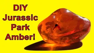 How To Make Jurassic Park Amber (DIY)