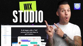 Build a Modern Landing Page Without Code |  Wix Studio Tutorial