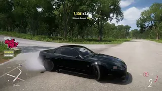 drifting in a svt cobra R in forza horizon 5