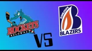 Kelowna Rockets vs Kamloops blazers| NHL11|PS3