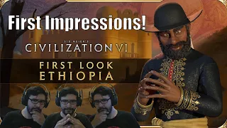 Civilization First Look: Ethiopia First Impressions! (New Frontier Pass)