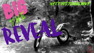 90's trials bike reveal !!! bike number 3 of the 4 bike challenge !