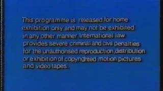 UK VHS Opening: The Bird with the Crystal Plumage (Pre Cert Vampix)