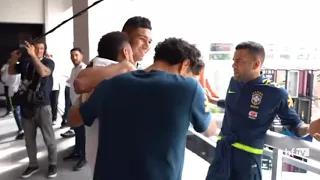 Neymar Visits Brazil Team | Remember Me | Philippe Coutinho Moments!