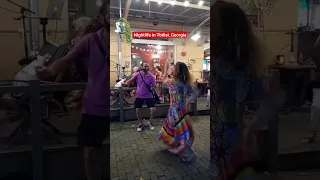Dance on the streets of #tbilisi  #georgia