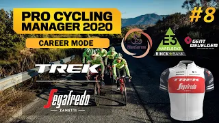 Milan-Sanremo & E3 & Gent-Wevelgem #8  | Trek - Segafredo Career Mode | PRO CYCLING MANAGER 2020