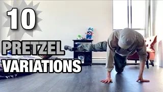 Breaking Tutorial | Top 10 Pretzel Variations  | Everyone Should Know | Bboy Footwork Basics