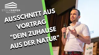 Exklusiver Ausschnitt aus dem Vortrag "Dein Zuhause aus der Natur"