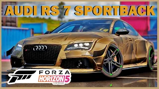 AUDI RS 7 SPORTBACK | FORZA HORIZON 5 | Cinematic | STOCK vs TUNED