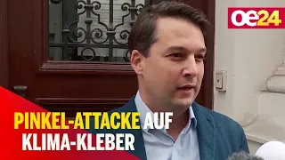 Pinkel-Attacke auf Klima-Kleber: Wirbel um FPÖ-Nepp