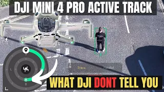 DJI Mini 4 Pro Active Track Tutorial - Watch This FIRST!