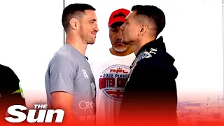 Watch MMA's Brendan Loughnane and Chris Wade’s fiery face to face