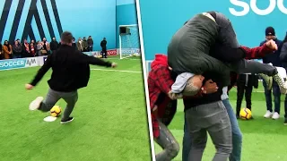 Robbie Fowler scores a ROCKET penalty! 🚀 | Soccer AM Pro AM