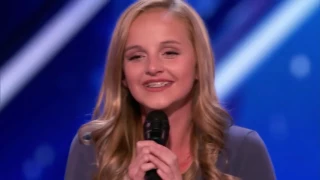 An EMOTIONAL Song For Her Dad With Cancer! So Touching!  AGT Audition S12 HD, 1280x720