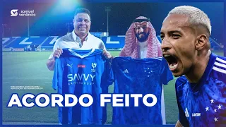 CRUZEIRO CHEGA A ACORDO VERBAL COM AL-HILAL E AVANÇA NA PERMANÊNCIA DE MATHEUS PEREIRA