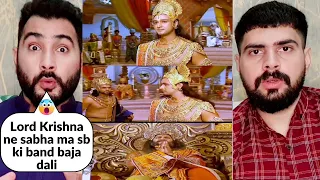 Mahabharat Episode 192 Part 2 | Lord Krishna Puts Shanti Parastao In Rajsaba | Pakistani Reacts