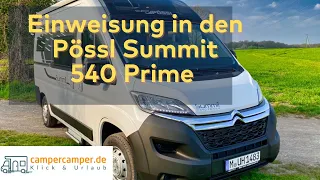 Einweisungsvideo Pössl Summit 540 Prime