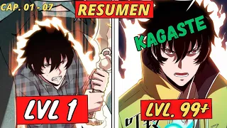 🔴🎮 Era un PERDEDOR hasta que el JUEGO que CREÓ se volvió REALIDAD | MANHWA RESUMEN (caps. 1 - 7)