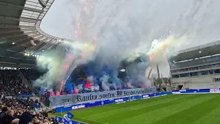 KSC vs. St. Pauli 12.11.2022 - Choreo KSC