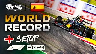 HOW to get the SPAIN WORLD RECORD?! Track Guide + Setup - F1 2021