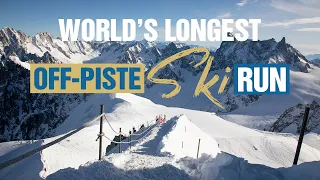 La Vallée Blanche in Chamonix | World's Longest OFF-PISTE Ski Run