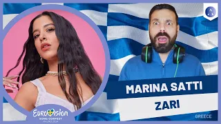 GREECE 🇬🇷 EUROVISION 2024 | Marina Satti - "Zari" | REACTION