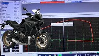 Yamaha Tracer 7 dyno curves analysis